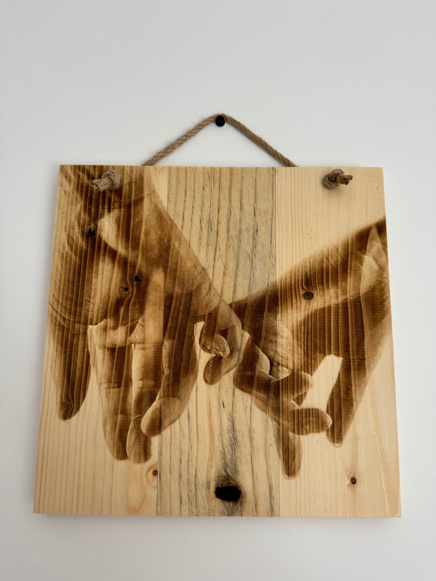 Holding Hands Art