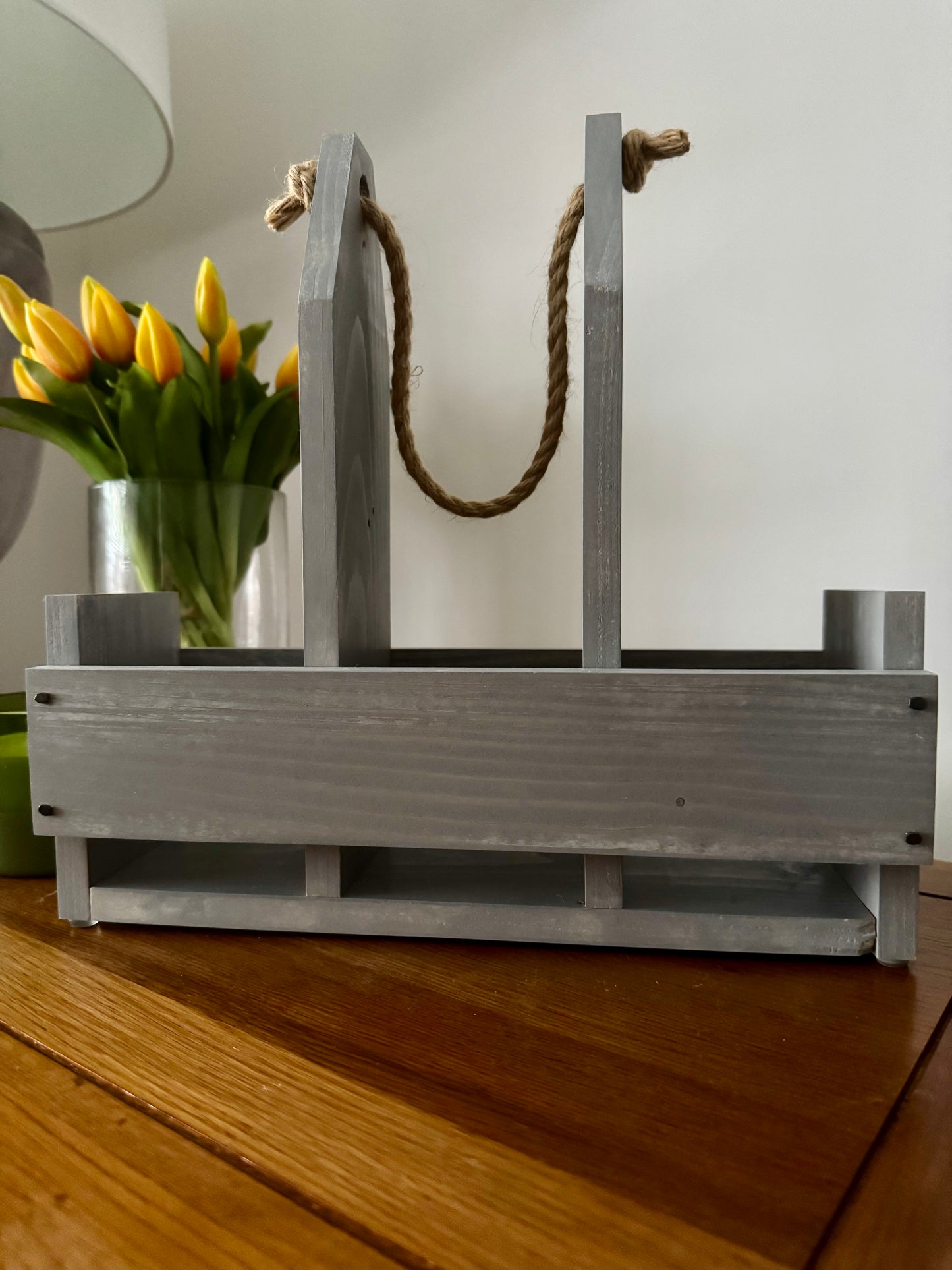 Personalised Wooden Wine Caddy