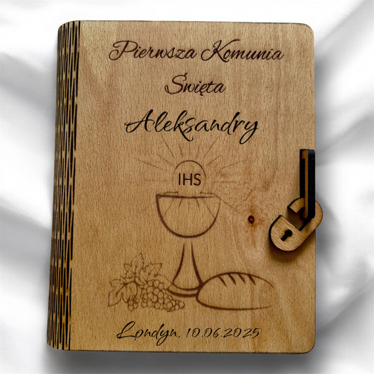 Personalised First Holy Communion Book Box Gift