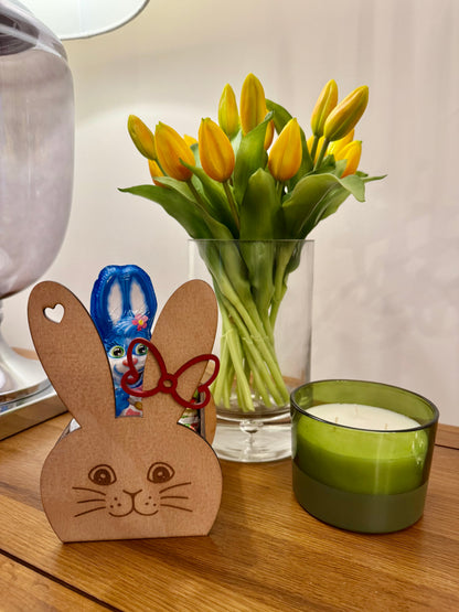 Wooden Easter Bunny Basket