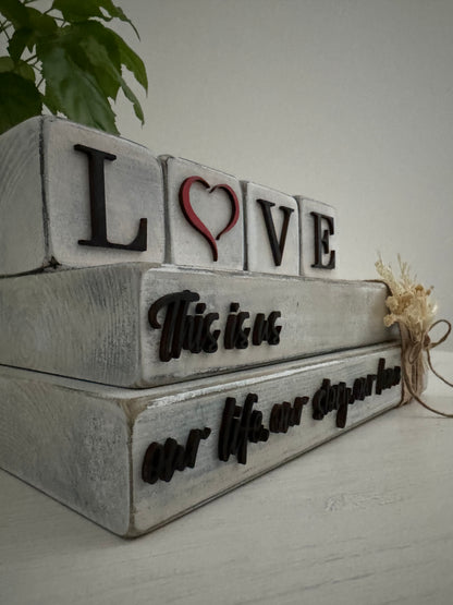 Wooden LOVE Décor